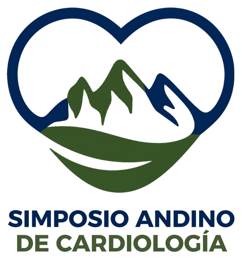 Logotipo: corazón con montaña andina y hoja